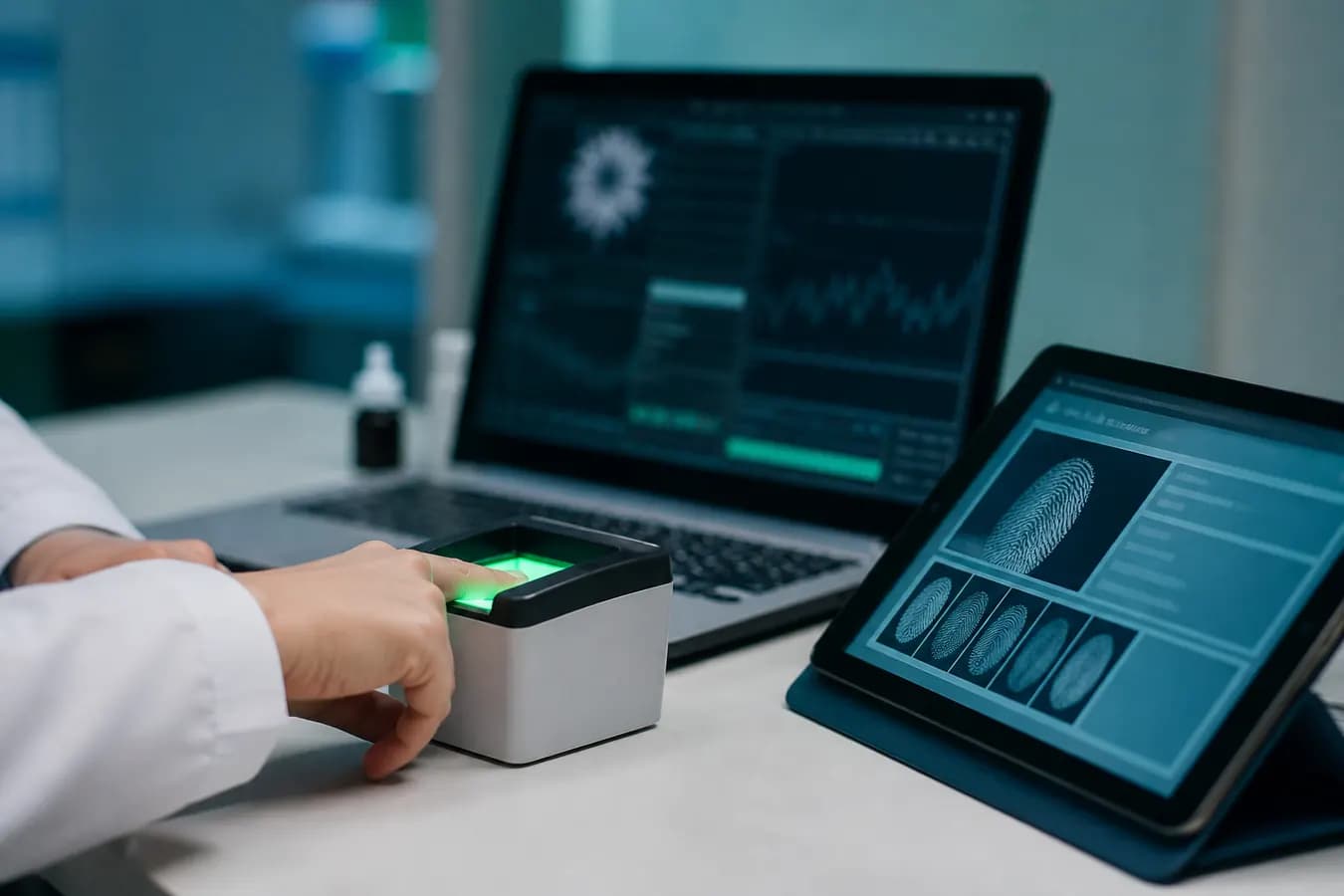 Biometrics capture tools used alongside clinical data management