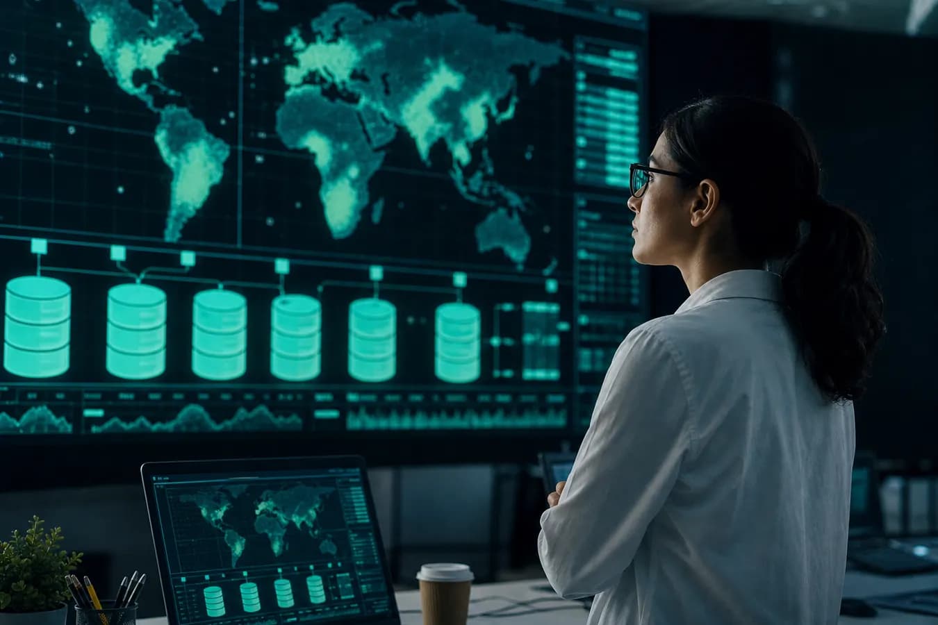 Healthcare data analysis representing registries and real-world evidence